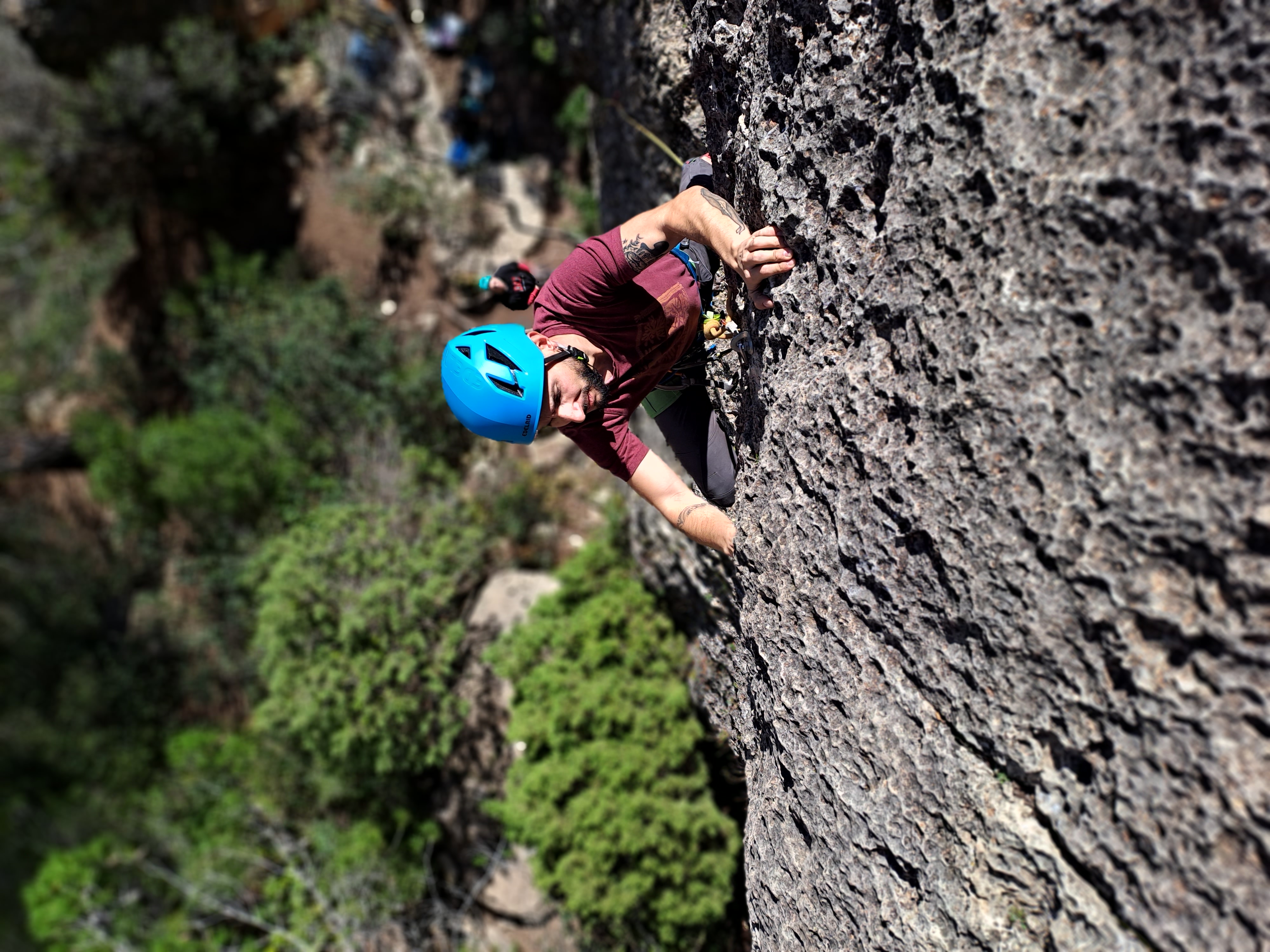 Curso escalada deportiva II